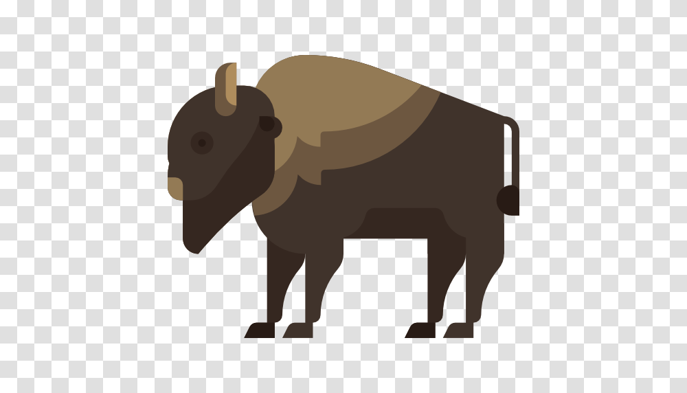Buffalo Icon, Bison, Wildlife, Mammal, Animal Transparent Png