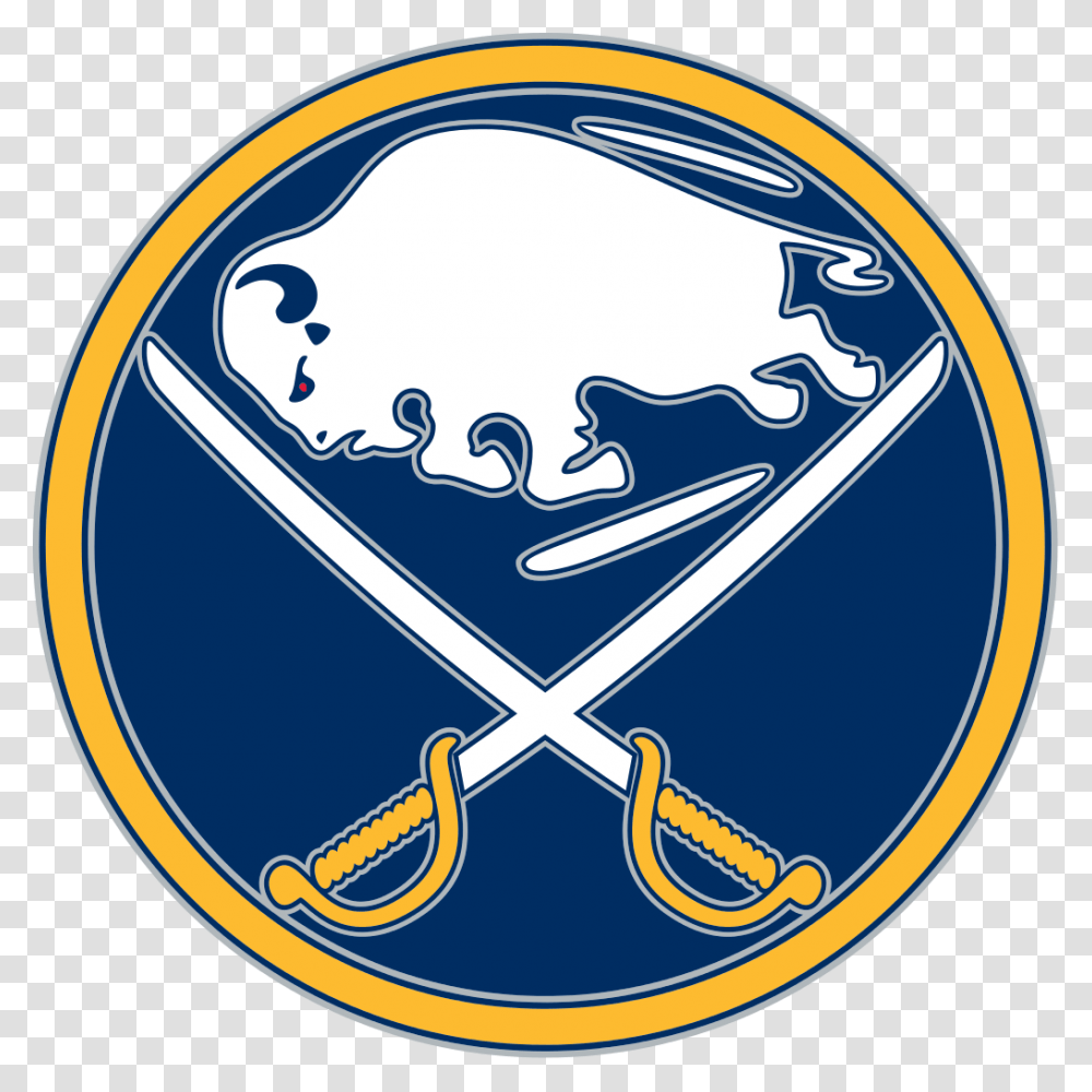 Buffalo Sabres Nhl Logo Buffalo Jr Sabres Logo, Trademark, Emblem, Badge Transparent Png