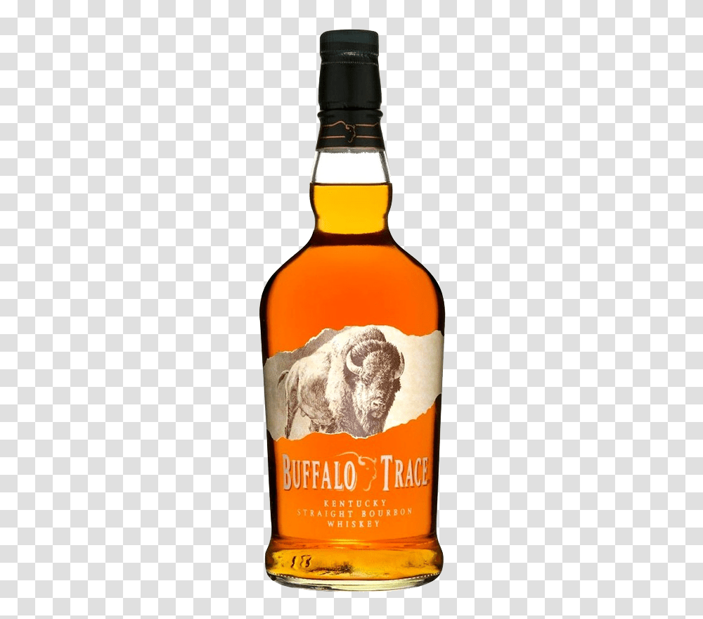 Buffalo Trace Kentucky Straight Bourbon Whiskey, Liquor, Alcohol, Beverage, Drink Transparent Png