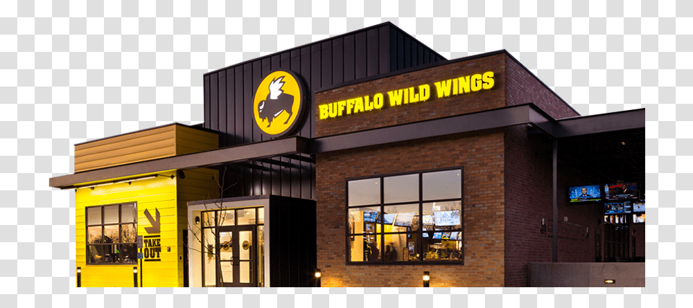 Buffalo Wild Wings Logo, Building, Restaurant, Fire Hydrant, Housing Transparent Png