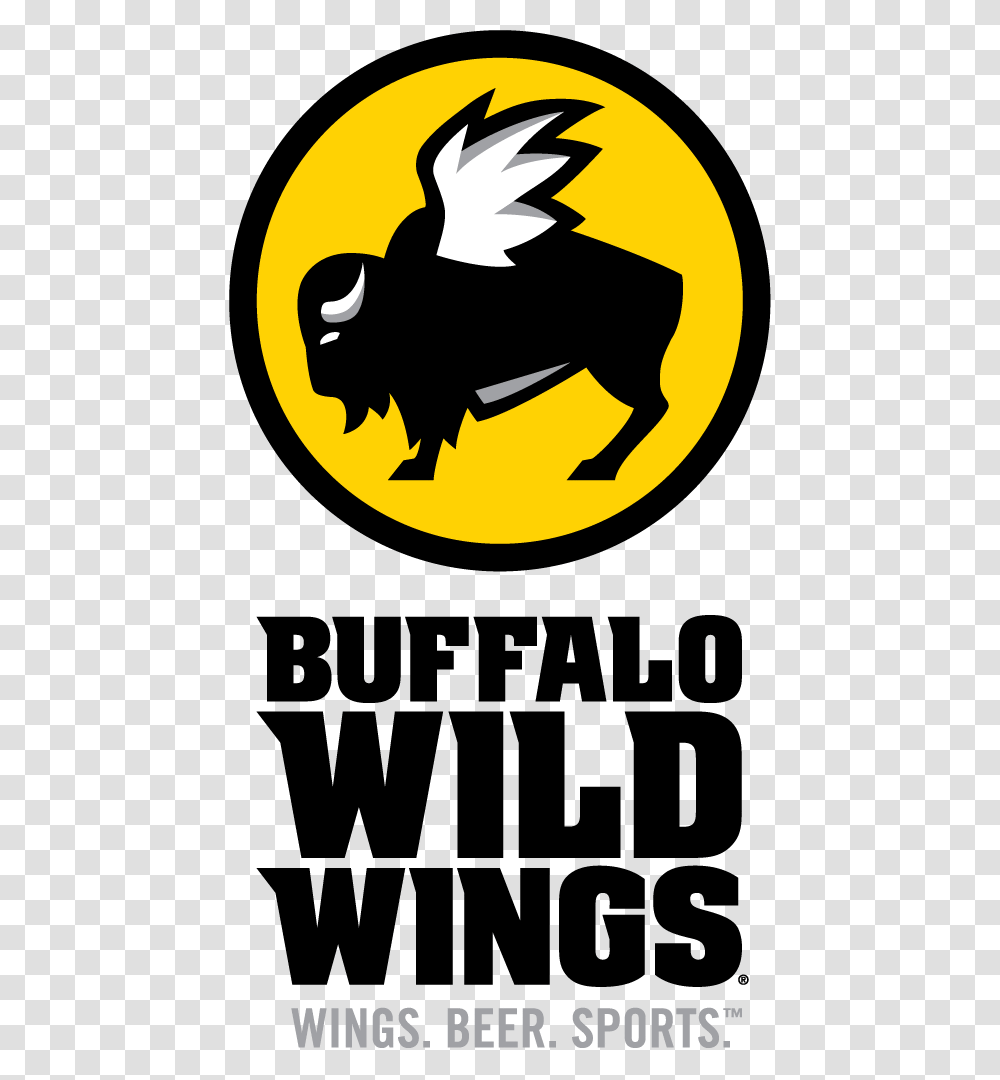 Buffalo Wings Logo Logo Buffalo Wings Restaurant, Trademark, Poster, Advertisement Transparent Png