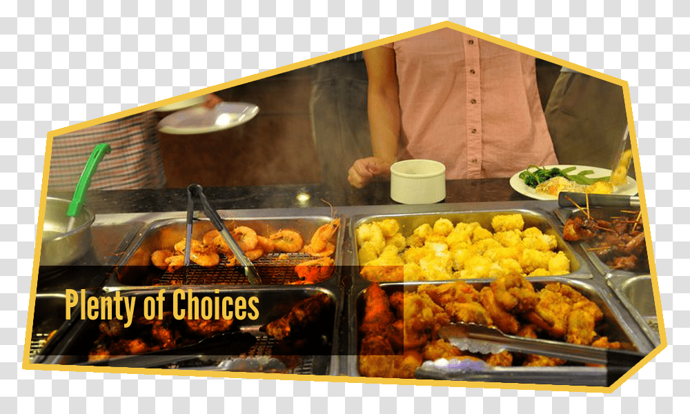 Buffet Download Street Food, Meal, Person, Restaurant, Cafeteria Transparent Png