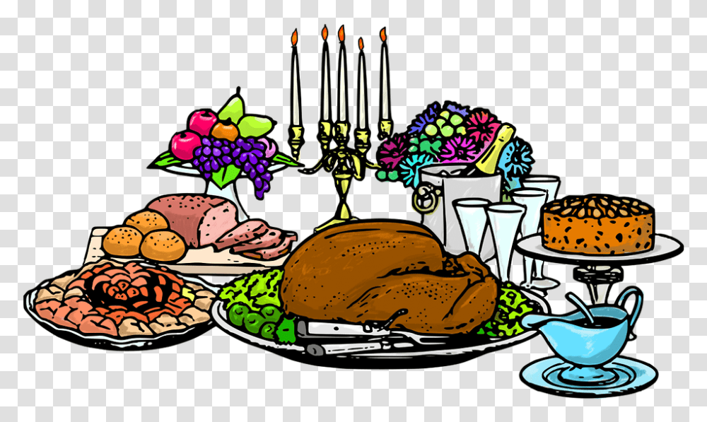 Buffet Gourmet Dinner Catering Restaurant Meal, Food, Dish, Tabletop, Birthday Cake Transparent Png