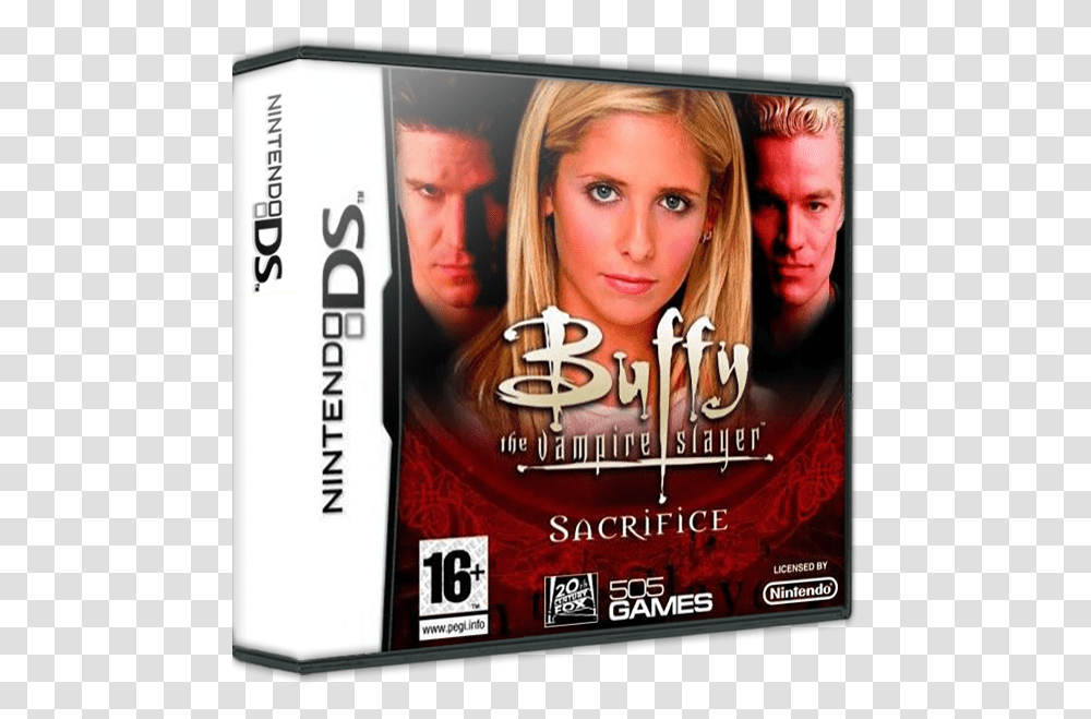 Buffy The Vampire Slayer Sacrifice, Person, Face, Dvd, Disk Transparent Png
