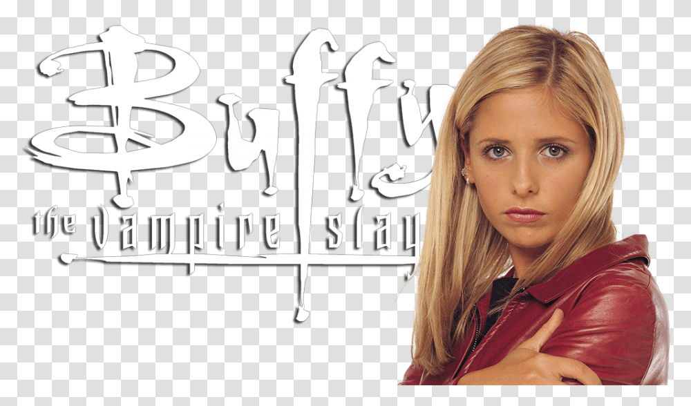 Buffy The Vampire Slayer Sarah Michelle, Face, Person, Blonde, Woman Transparent Png