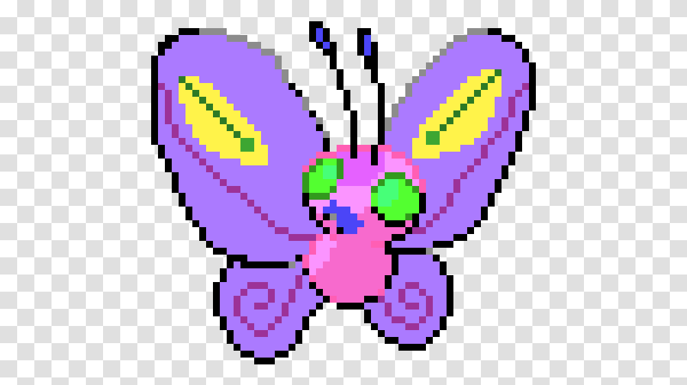 Bug Butterfree Pixel Bug, Rug, Tie, Accessories, Accessory Transparent Png