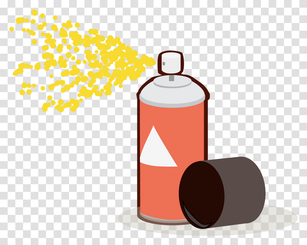 Bug Spray Clipart, Tin, Can, Cylinder, Spray Can Transparent Png