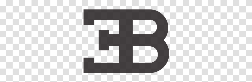Bugatti B Logo, Text, Symbol, Number, Stencil Transparent Png