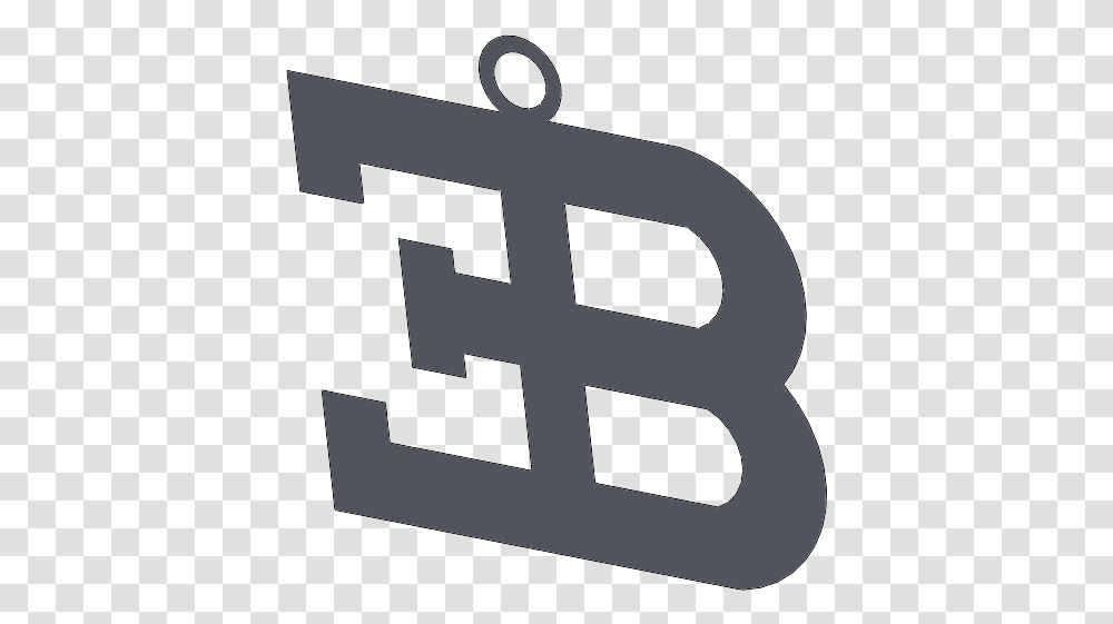 Bugatti Logo Keychain Stencil, Symbol, Weapon, Weaponry, Buckle Transparent Png