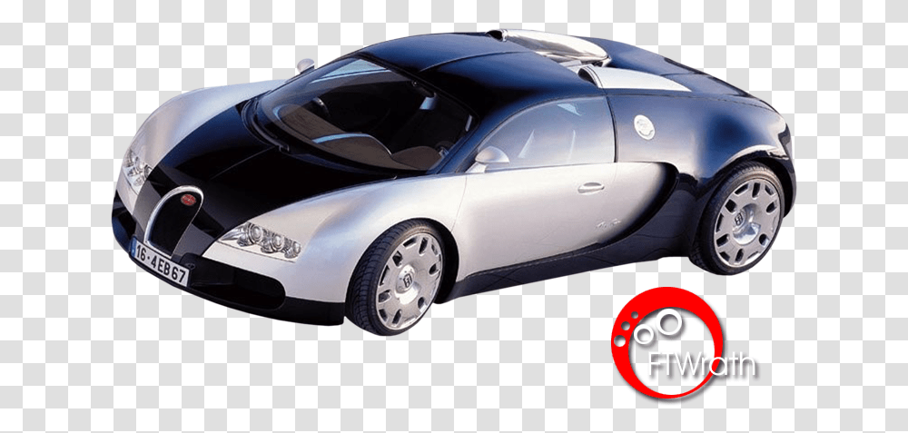 Bugatti Veyron Model 2002 Bugatti Veyron, Car, Vehicle, Transportation, Sports Car Transparent Png