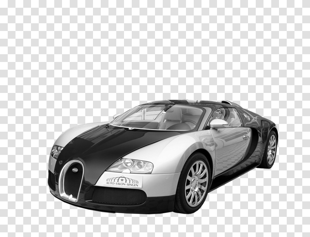 Bugatti Veyron Transparente Bugatti White, Car, Vehicle, Transportation, Automobile Transparent Png