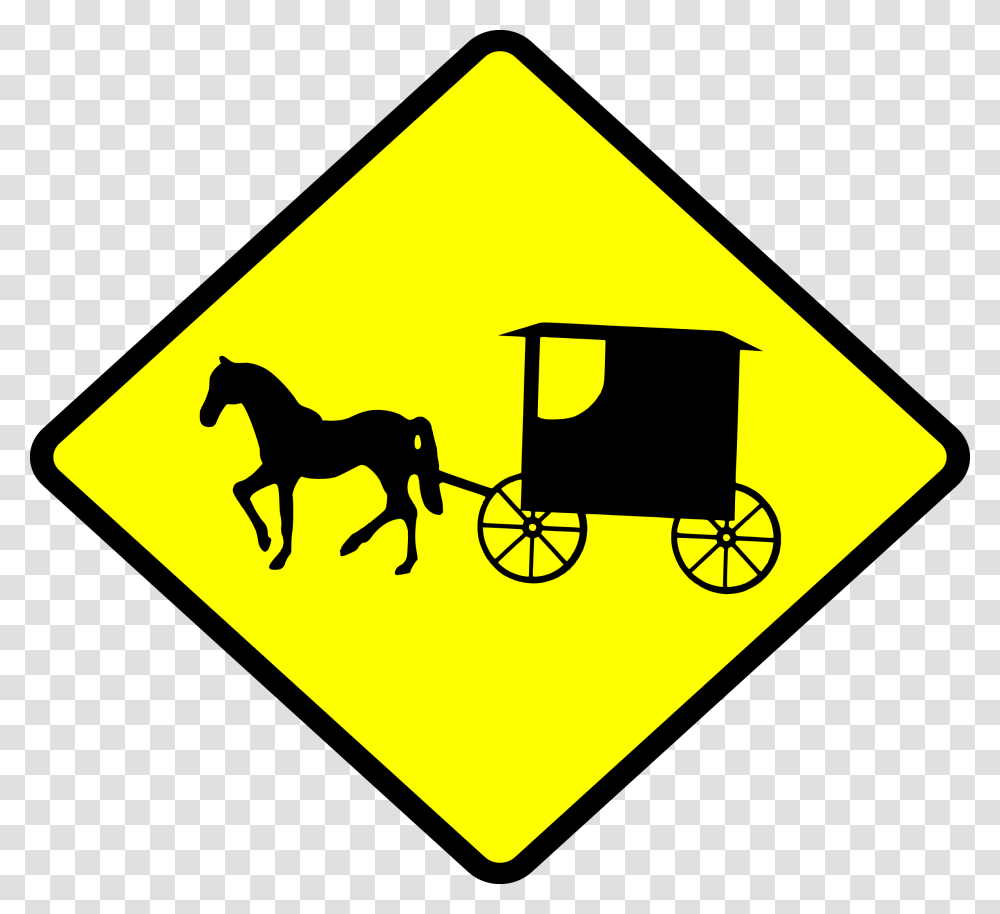 Buggy Crossing Vector Image Free Stock Photo Amish People, Vehicle, Transportation, Dog Transparent Png