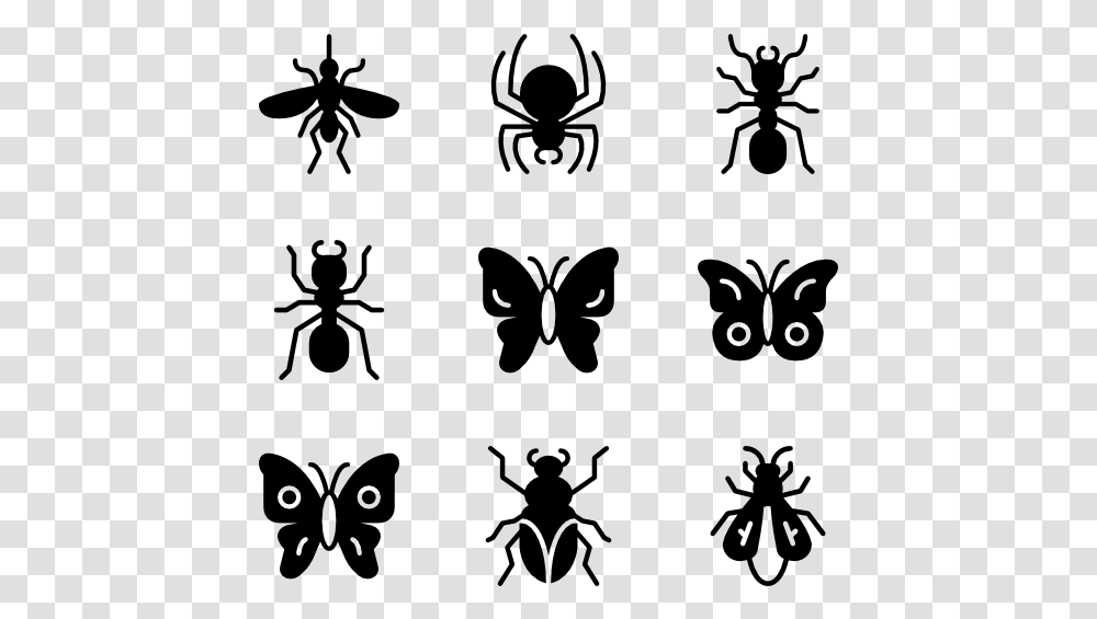 Bugs Amp Insects Insects Icon, Gray, World Of Warcraft Transparent Png