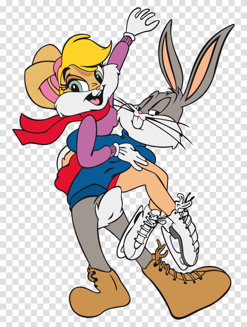 Bugs Bunny And Lola Bunny Pictures Bugs Bunny And Lola Bunny, Comics, Book, Manga, Costume Transparent Png
