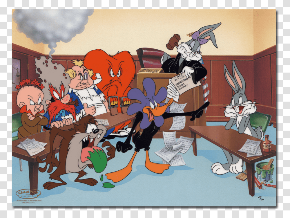 Bugs Bunny As A Judge, Comics, Book, Person Transparent Png