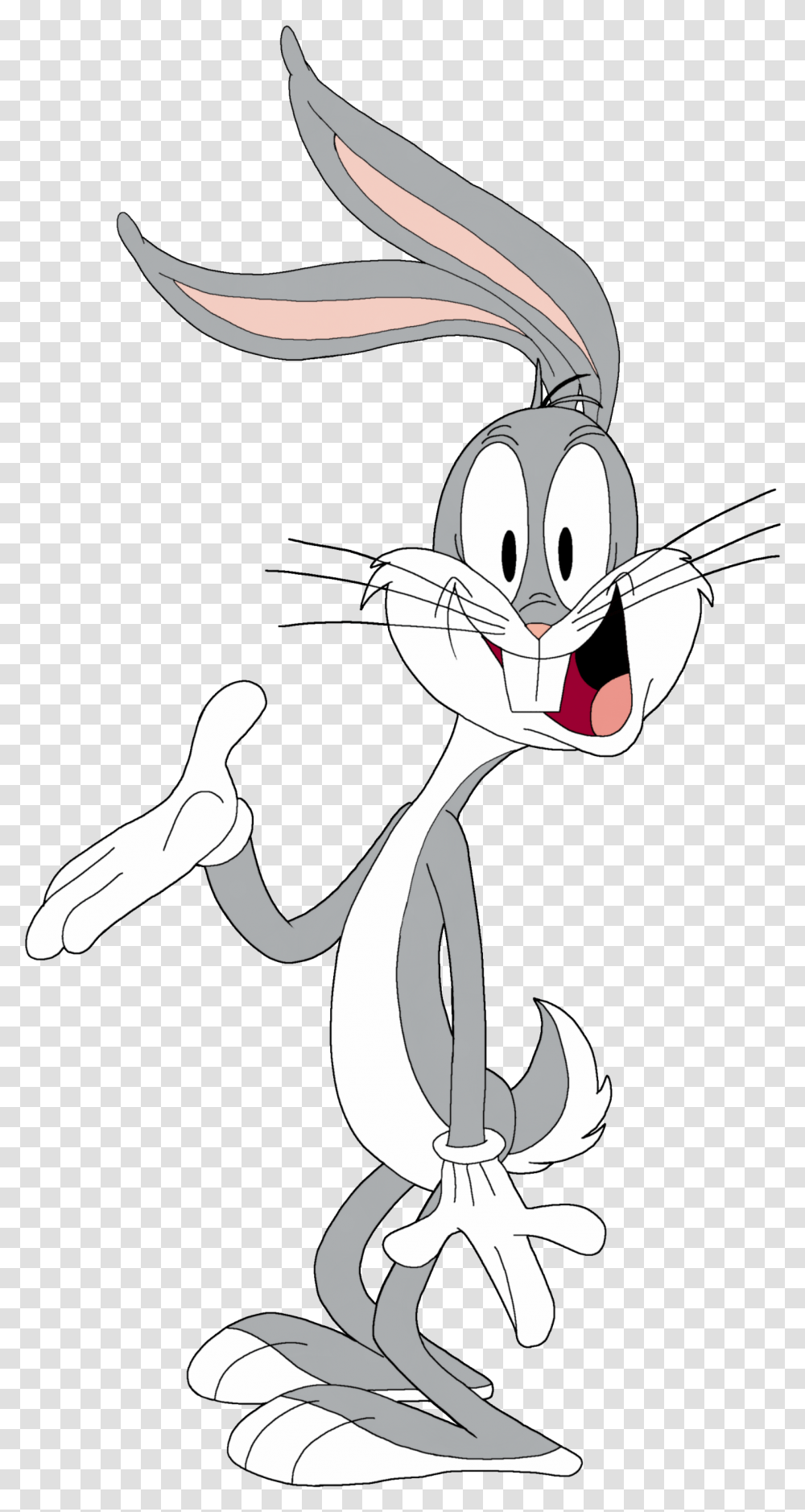 Bugs Bunny Elmer Fudd Cartoon Drawing Looney Tunes Wile E Coyote Funny, Animal, Mammal, Doodle, Bird Transparent Png