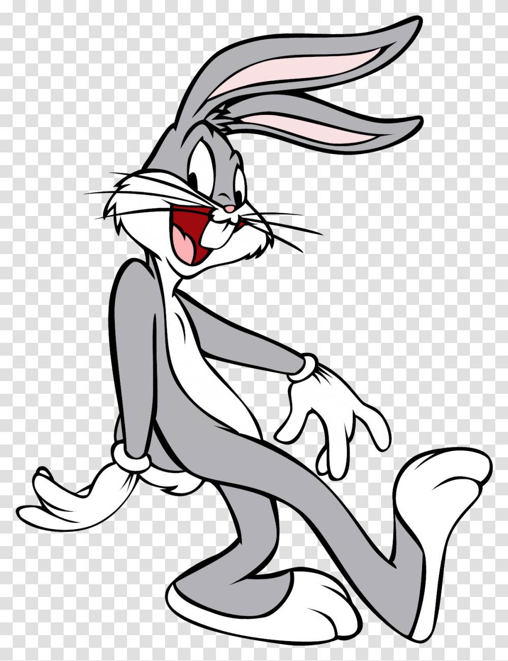 Bugs Bunny Free Vector Design, Drawing, Skin, Animal Transparent Png