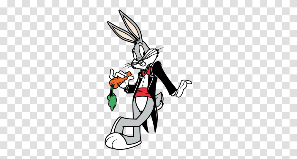 Bugs Bunny In A Tuxedo, Person, Human, Performer, Magician Transparent Png
