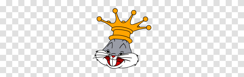 Bugs Bunny King Icon Looney Tunes Iconset Sykonist, Animal, Mammal, Fire Transparent Png