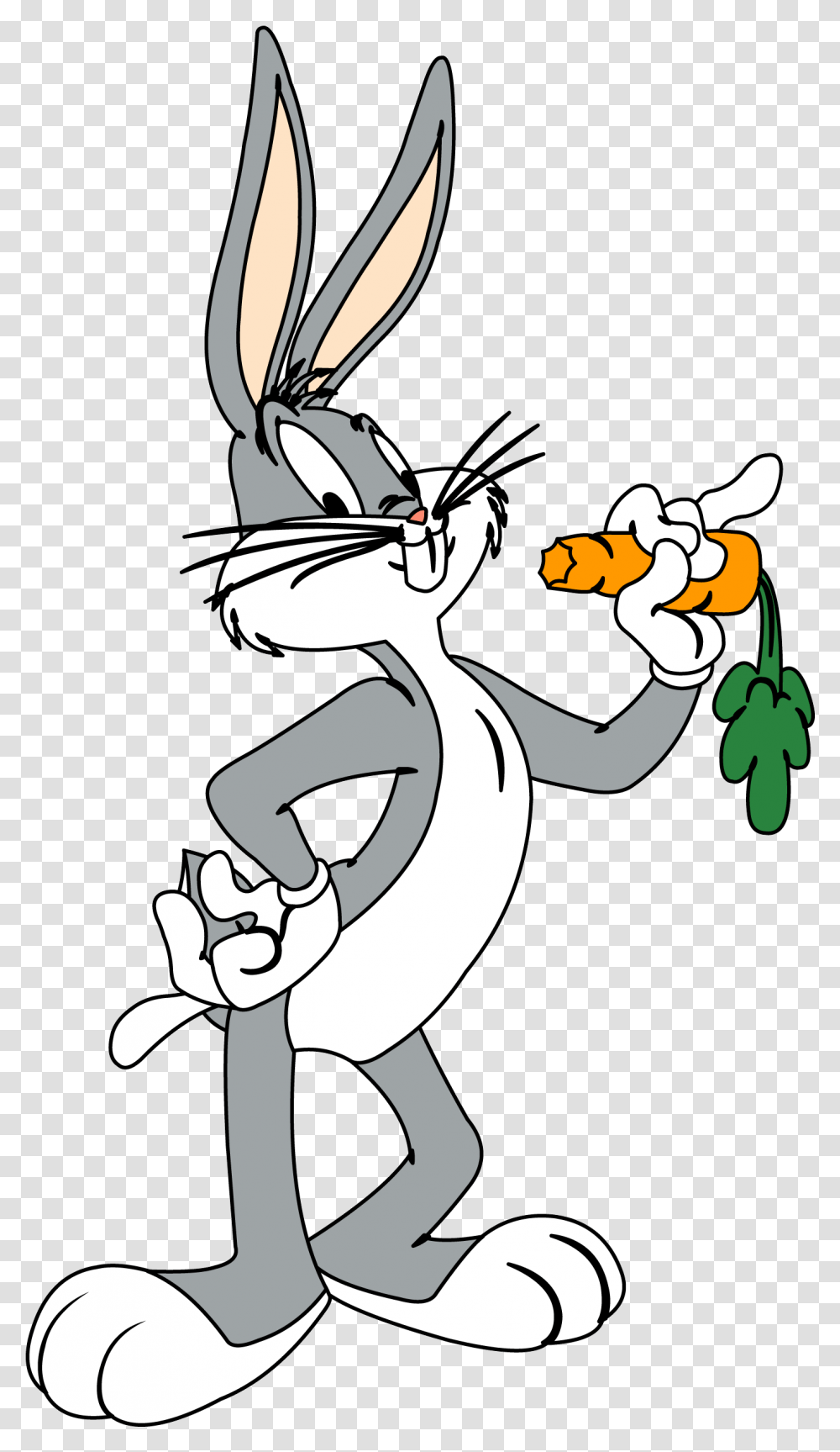 Bugs Bunny Looney Tunes, Hand, Video Gaming, Stencil Transparent Png