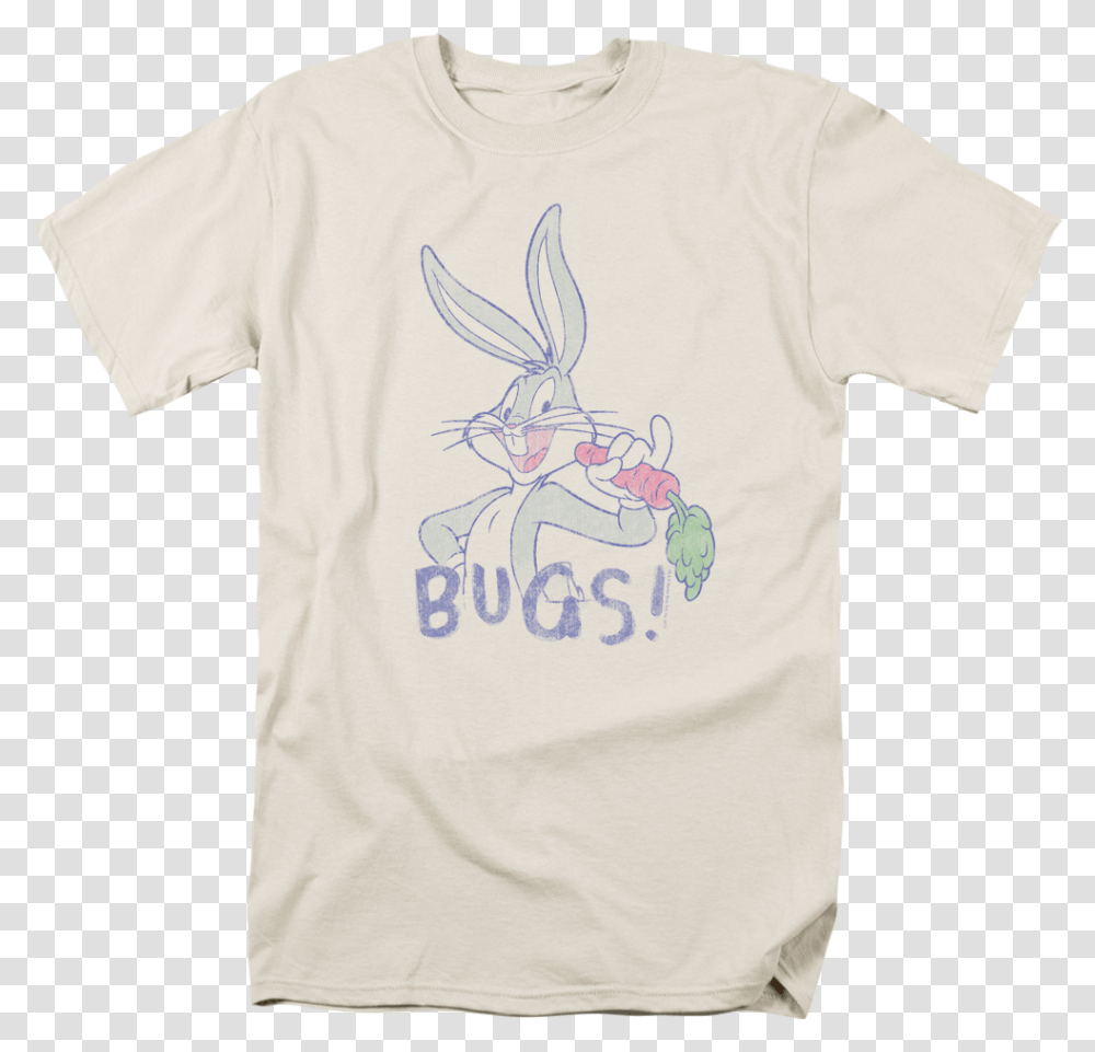 Bugs Bunny Looney Tunes T Shirt Stork, Apparel, T-Shirt, Sleeve Transparent Png