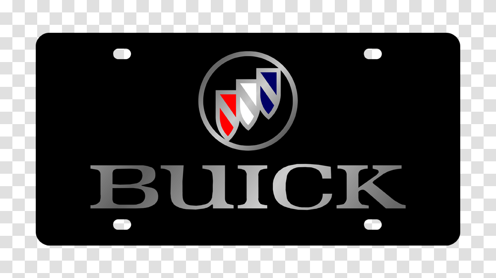 Buick Logo Black Acrylic License Plate Auto Gear Direct, Sports Car, Race Car Transparent Png