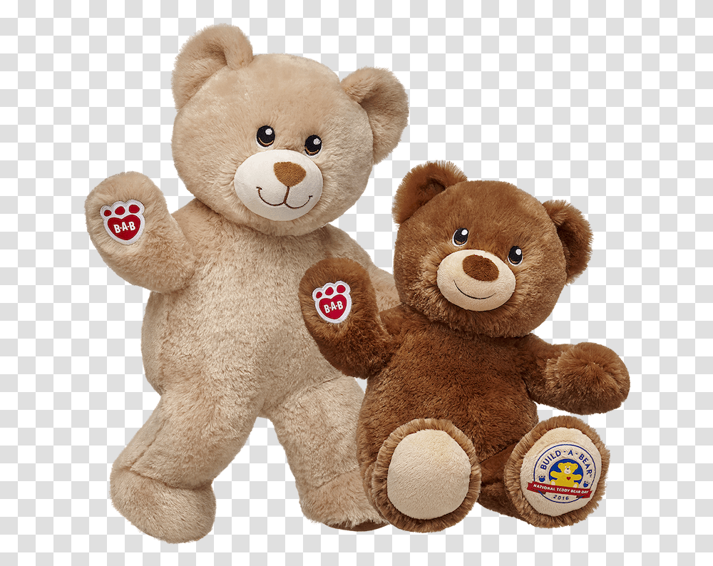 Build A Bear Build A Bear National Teddy Bear Day, Toy, Plush, Pillow, Cushion Transparent Png