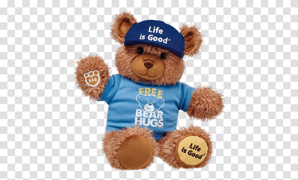 Build A Bear Free Hugs Teddy Build A Bear, Toy, Teddy Bear, Plush Transparent Png