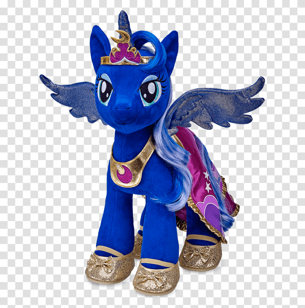 Build A Bear My Little Pony Princess Luna, Toy, Mascot Transparent Png