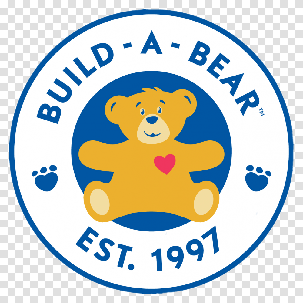 Build A Bear Paw, Label, Logo Transparent Png