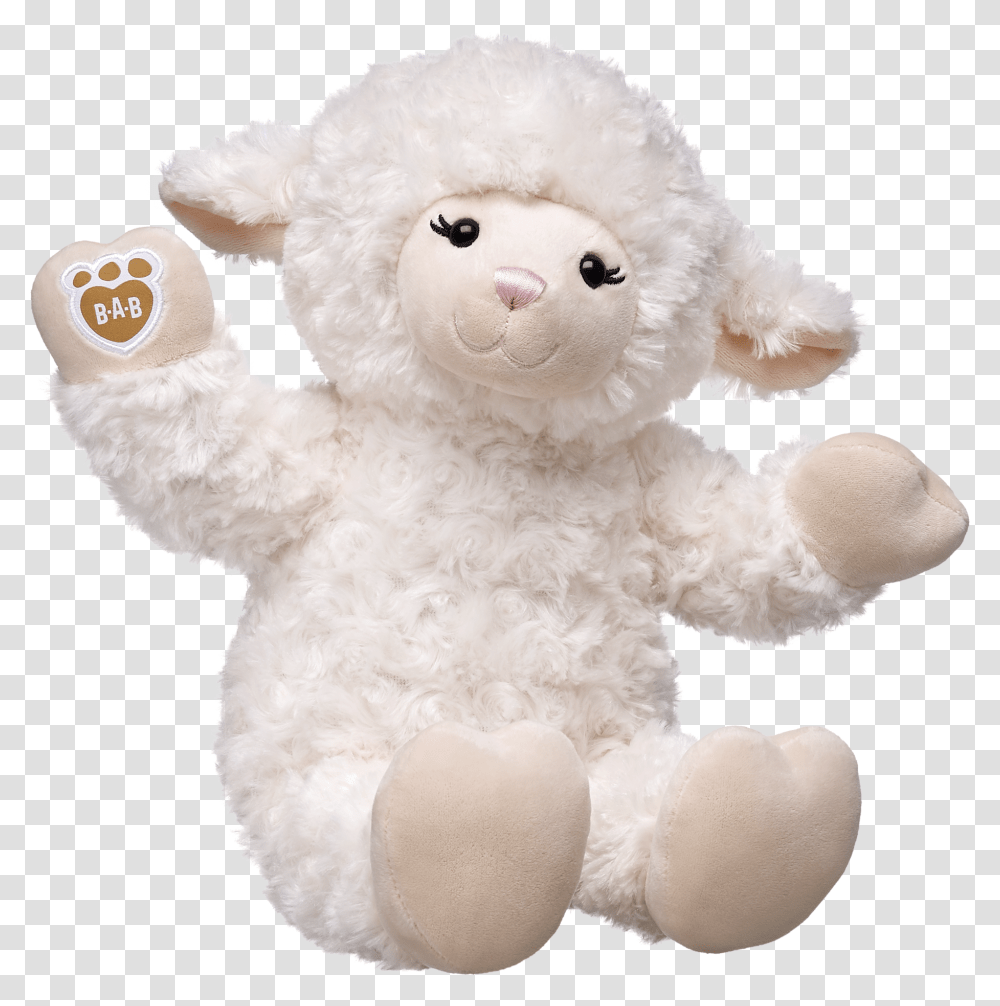Build A Bear Sheep, Plush, Toy, Snowman, Winter Transparent Png