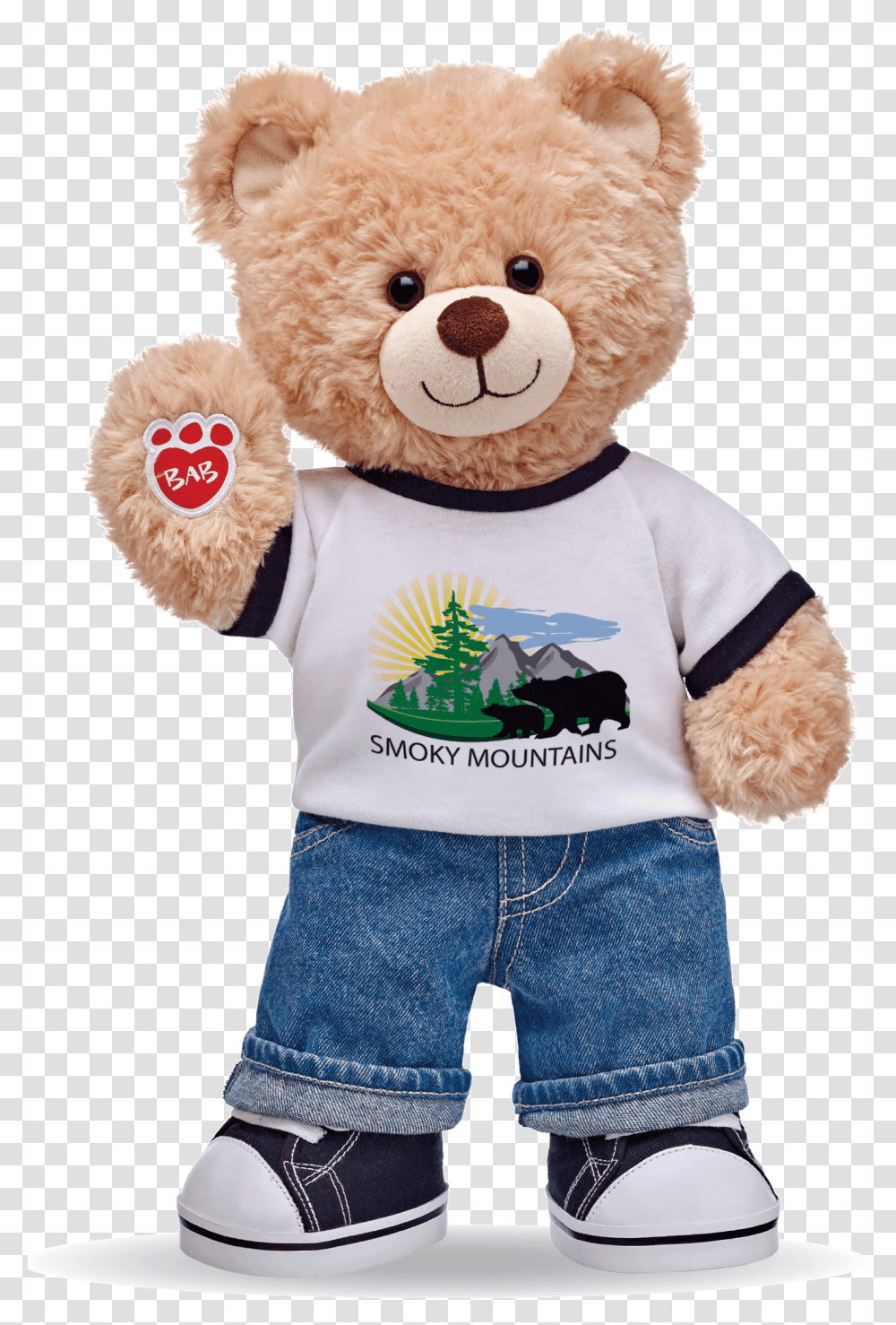Build A Bear Smoky Mountains, Teddy Bear, Toy, Apparel Transparent Png