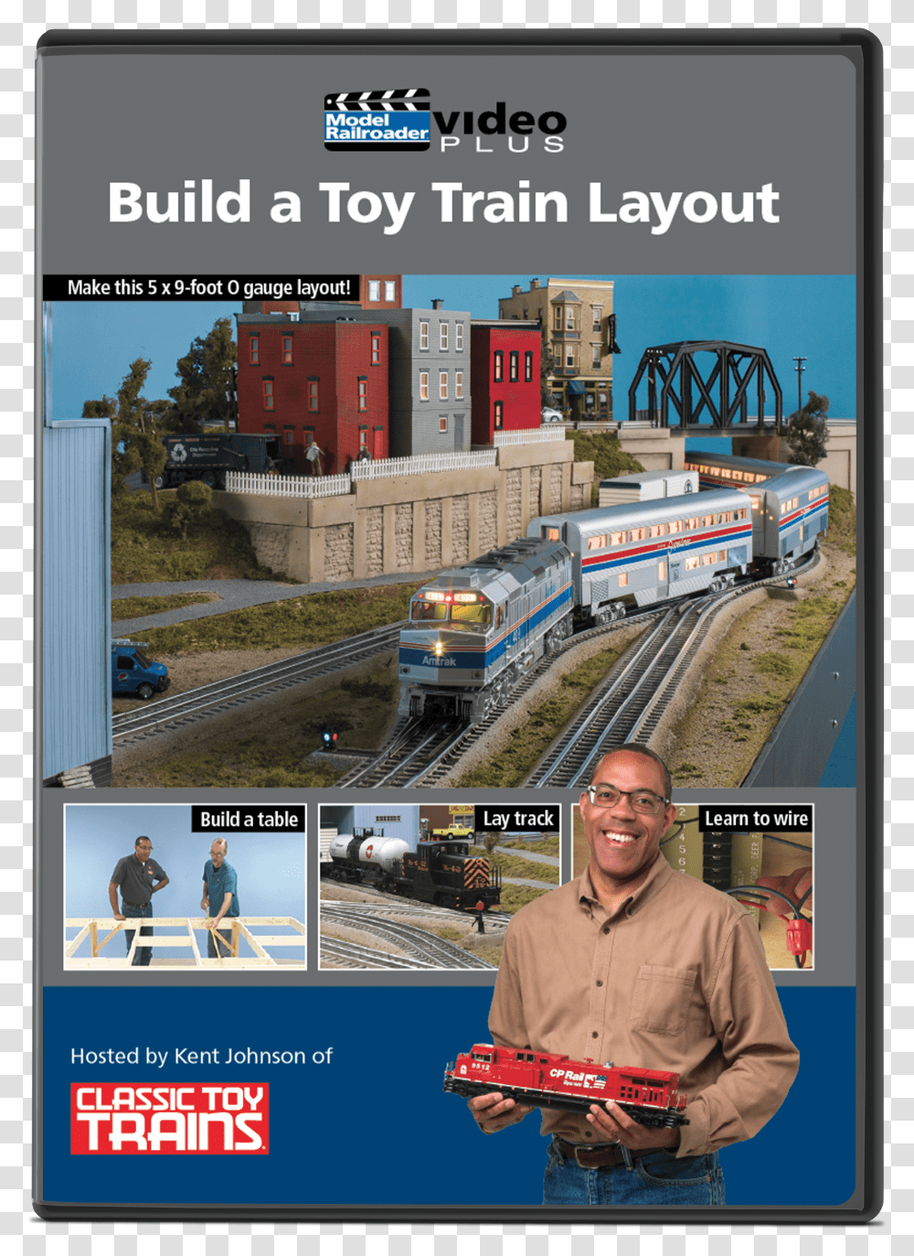 Build A Toy Train Layout Dvd Classic Toy Trains Transparent Png