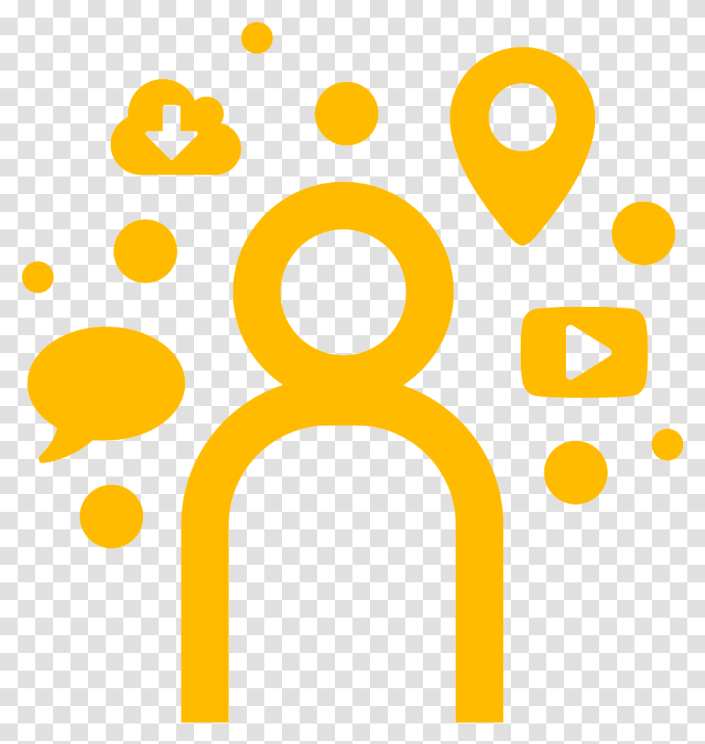 Build Business Agility Avid In The Cloud Yellow Circle, Number, Alphabet Transparent Png