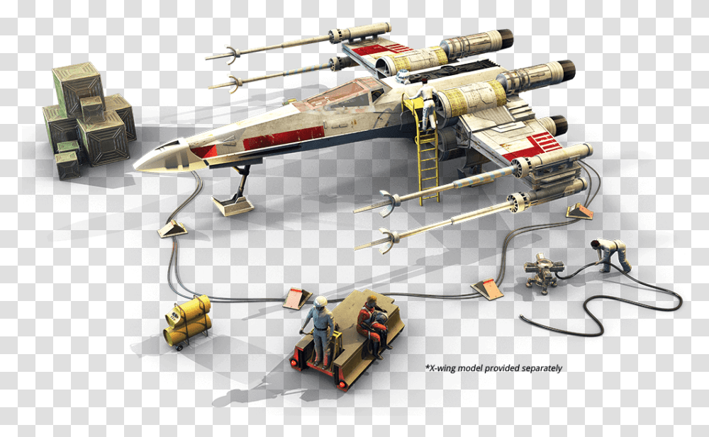 Build The Star Wars X Wing Model Model Space X Wing, Person, Helicopter, Aircraft, Vehicle Transparent Png