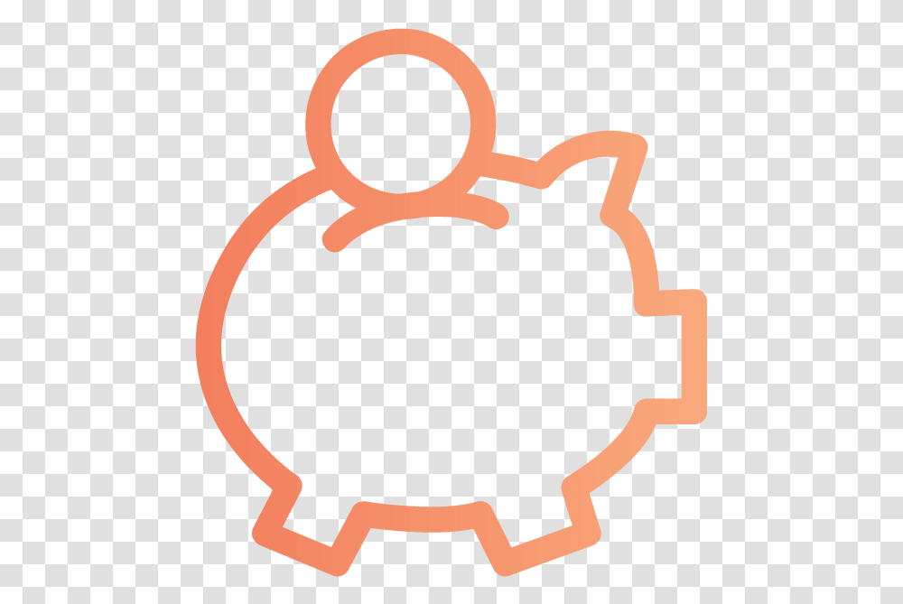 Build Your Case For Coschedule Piggy Bank, Stencil, Life Buoy Transparent Png