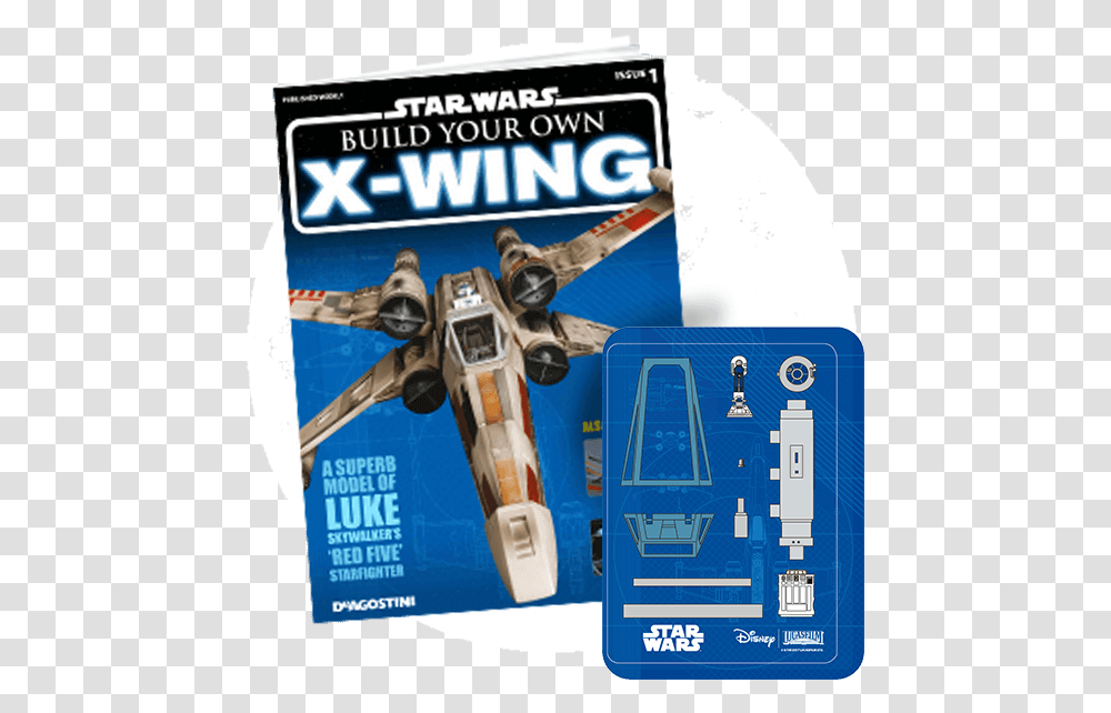 Build Your Own X Wing Issue, Robot, Paper, Dvd Transparent Png
