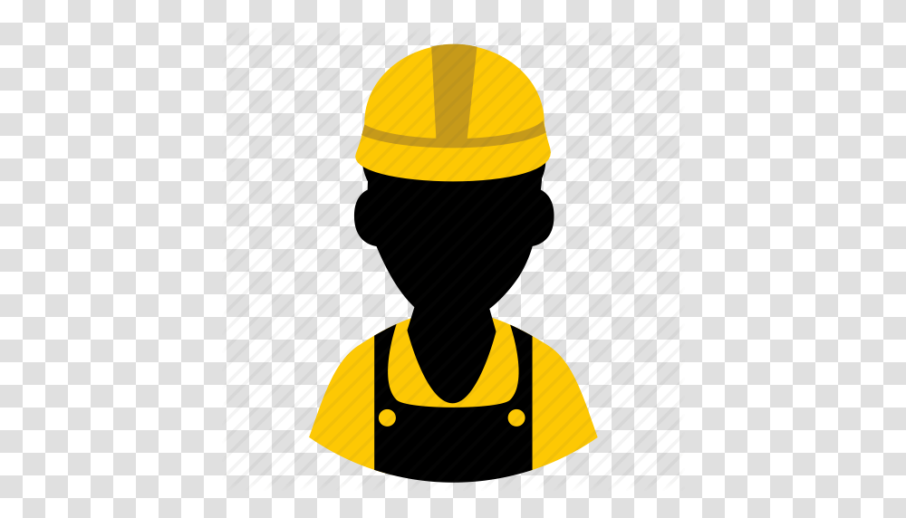 Builder Construction Constructor Helmet Laborer Work Worker Icon, Hardhat, Coat Transparent Png