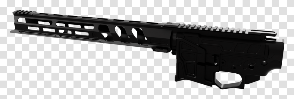 Builder S Kit Skeletonized Ar 15 Receiver Set, Gun, Weapon, Weaponry, Handgun Transparent Png