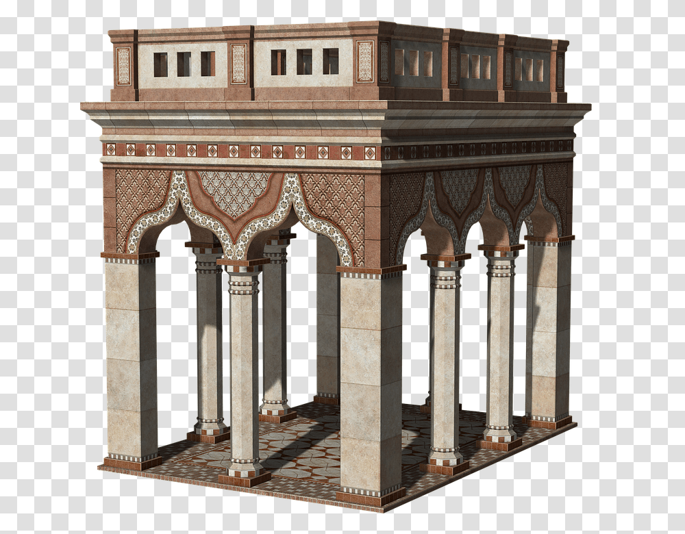 Building 960, Architecture, Dome, Pillar, Gate Transparent Png