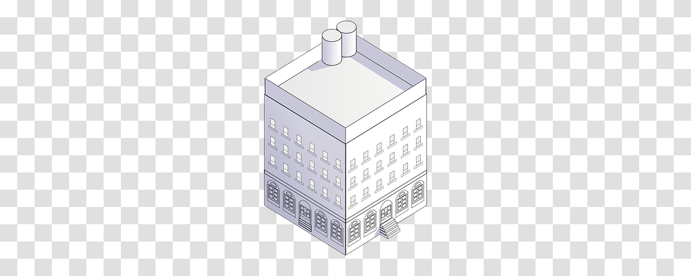 Building Cardboard, Box, Furniture, Lighting Transparent Png