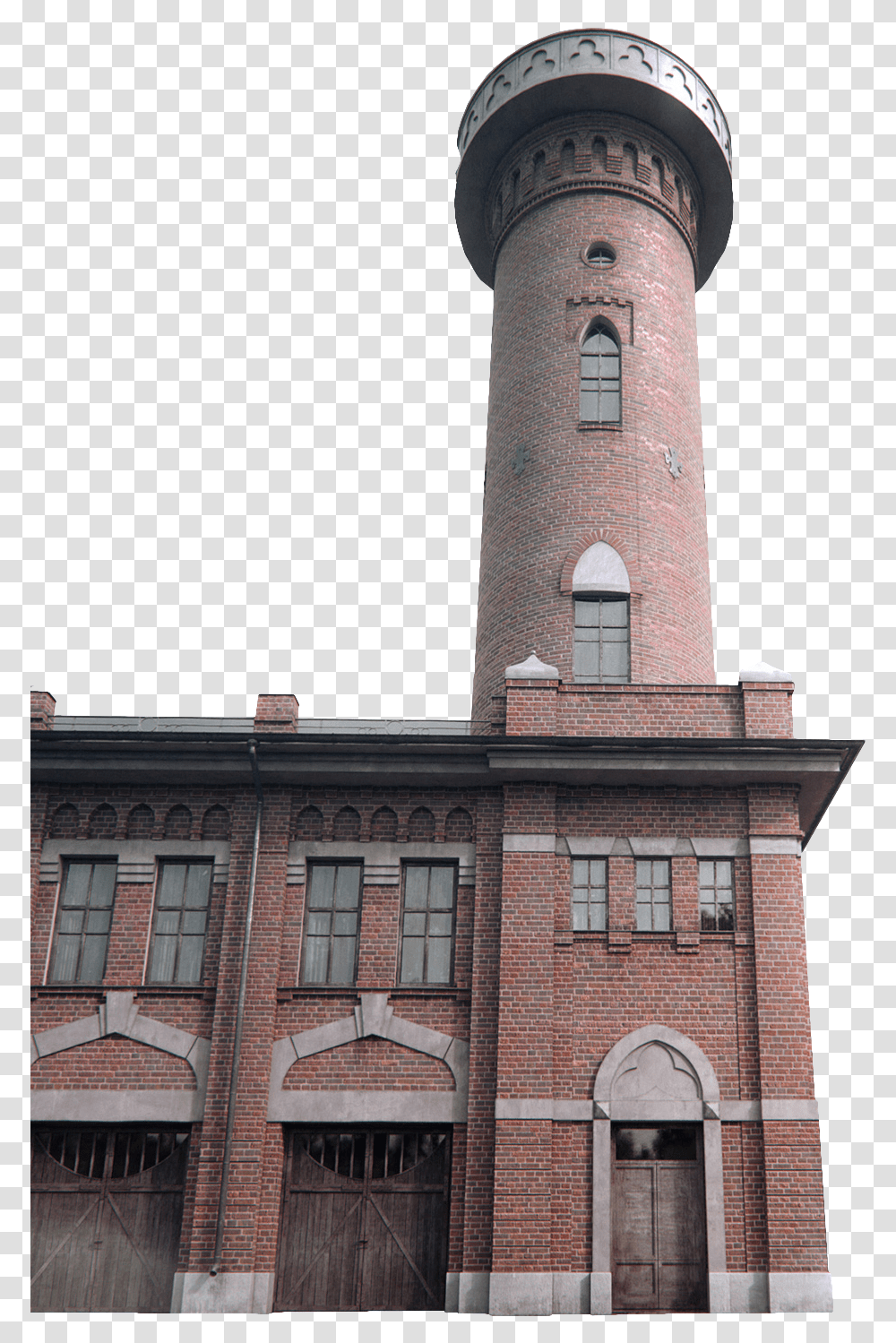 Building A Brick Wall, Tower, Architecture, Clock Tower, Door Transparent Png