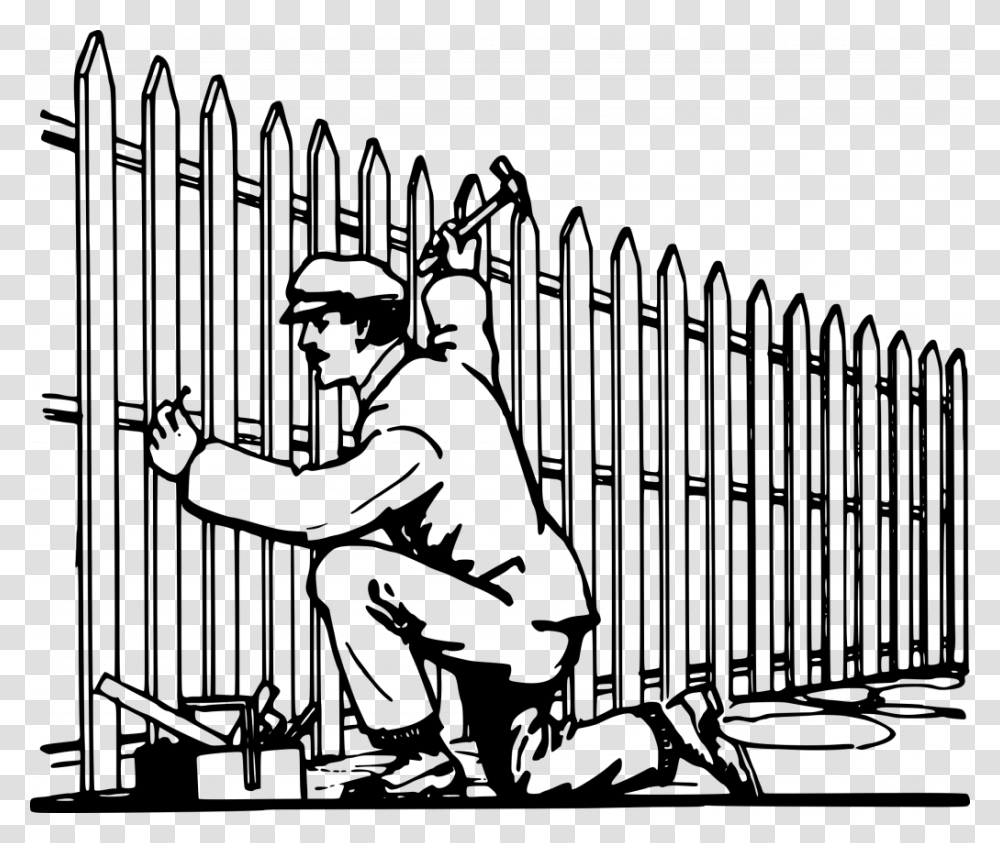 Building A Fence Clipart, Gray, World Of Warcraft Transparent Png