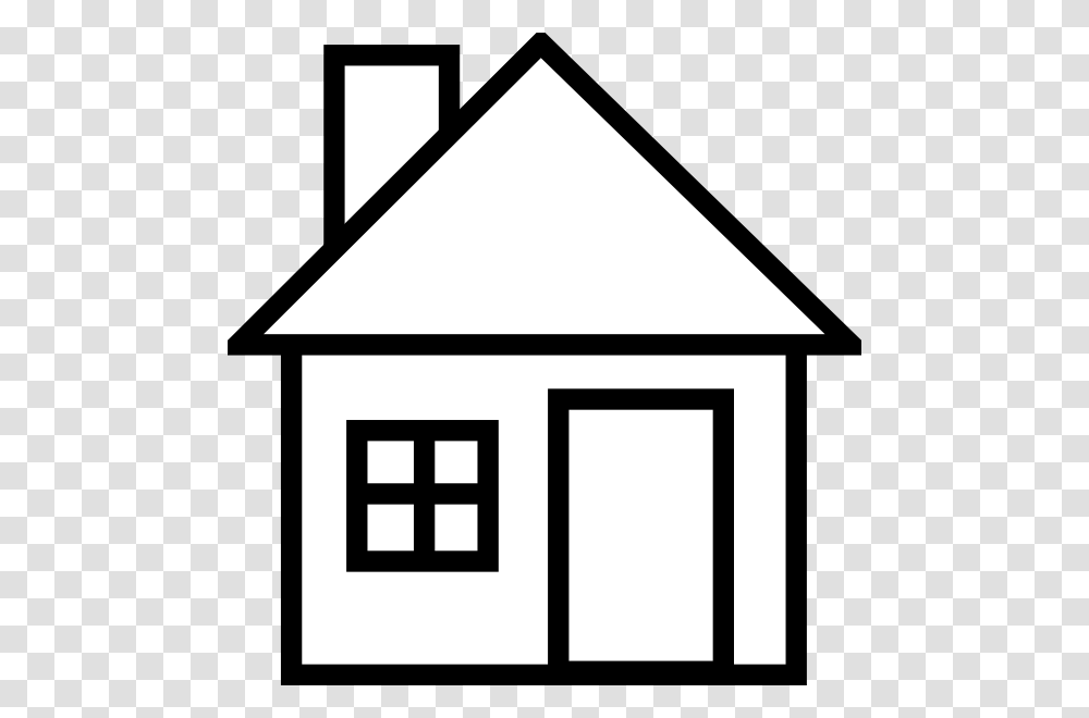 Building A House Clipart Black And White Clip Art House In Black And White, Housing, Den, Rug, Dog House Transparent Png