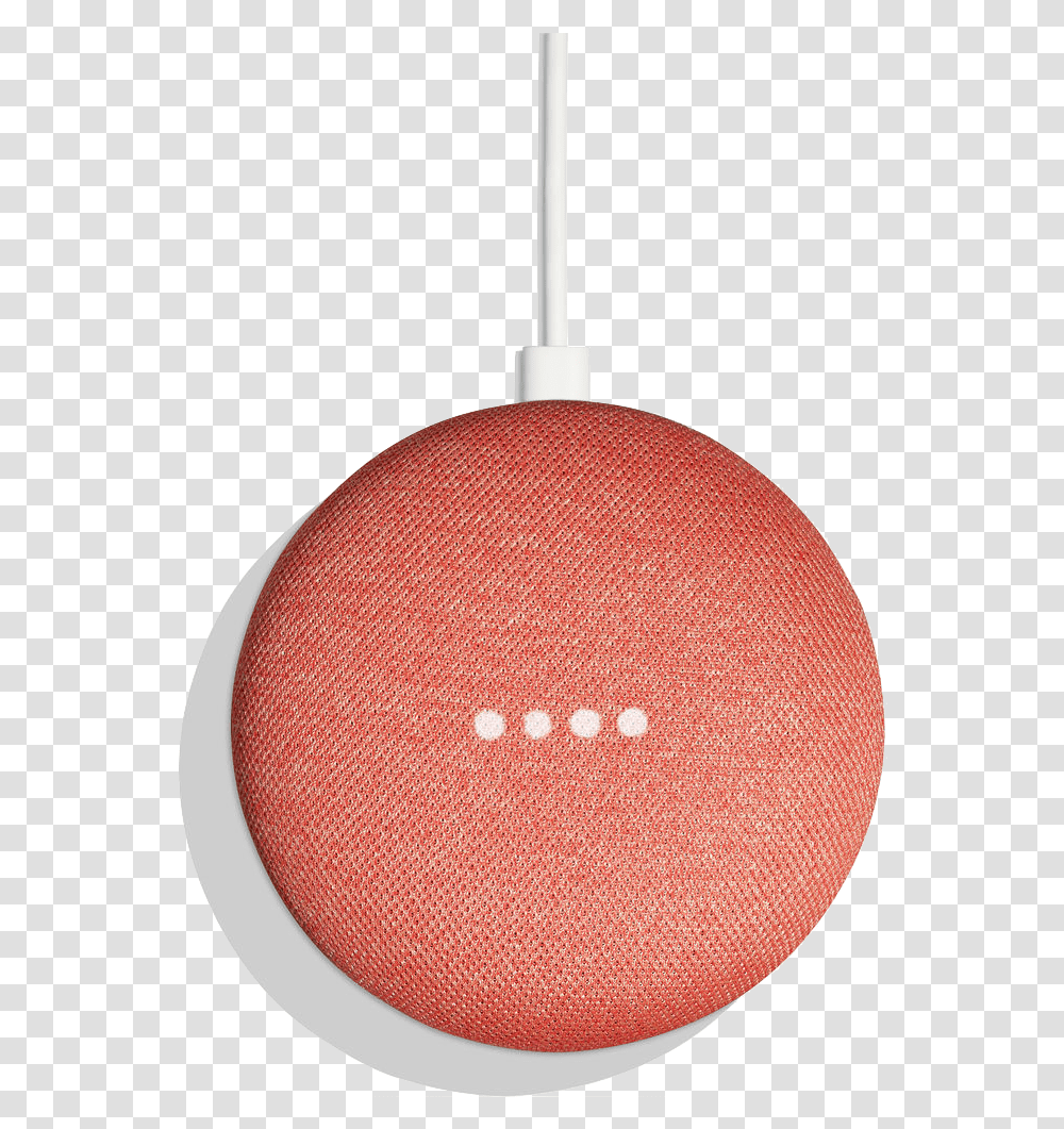 Building A Smart Home How Google Assistant Powers My Life Google Home Mini Red, Lamp, Rug, Ceiling Light, Lampshade Transparent Png