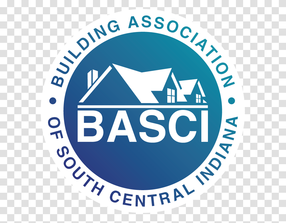 Building Association Of South Central Indiana Circle, Label, Logo Transparent Png