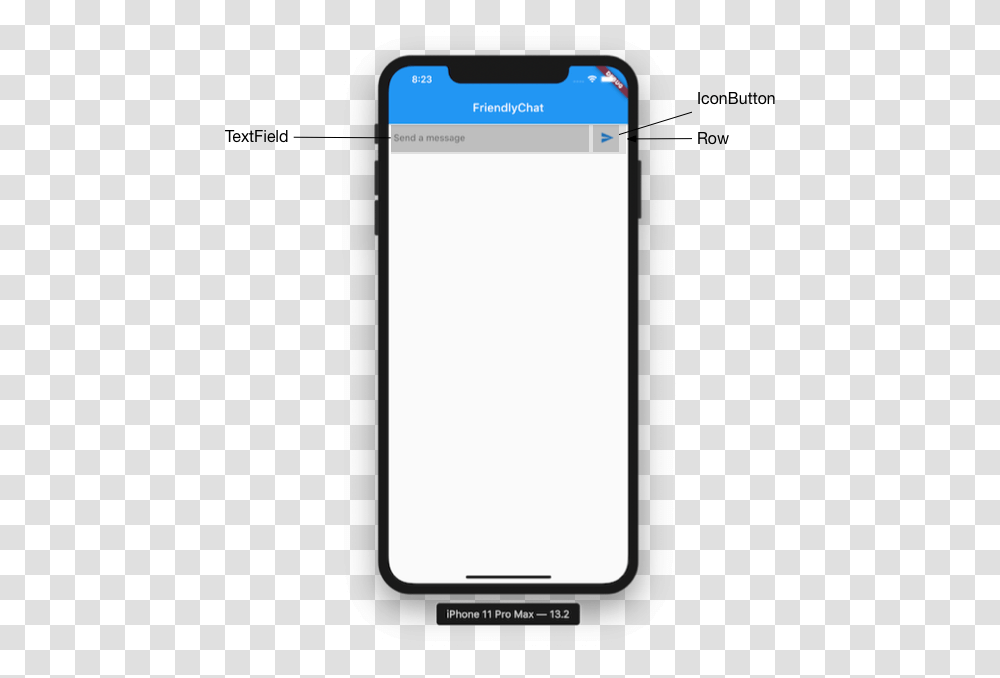 Building Beautiful Uis With Flutter Vertical, Mobile Phone, Electronics, Cell Phone, Iphone Transparent Png