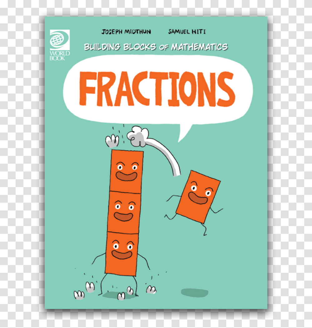 Building Blocks For Mathematics Fraction, Poster, Advertisement, Flyer, Paper Transparent Png