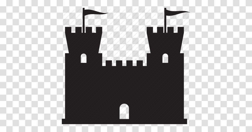 Building Castle Fort Medieval Icon, Electronics, Tool, Weapon, Machine Transparent Png