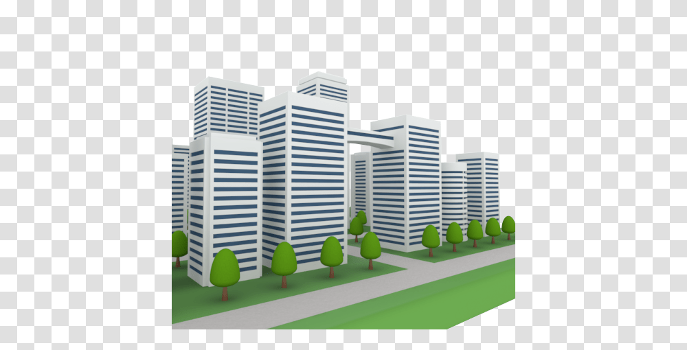 Building Clipart Office Building Clipart 500, Urban, City, High Rise, Downtown Transparent Png